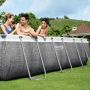 Bestway Power Steel Rotan zwembad 404 x 201 x 100 cm mensen 2