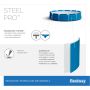 Bestway Steel Pro zwembad Ø 366 x 76 cm materiaal