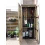 Lutrabox hoge tuinkast interieur 80x54x180