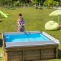 BWT houten kinderzwembad veiligheidszeil