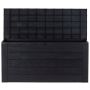 Cabano opbergbox antraciet 46 x 120 x 58 cm voorkant open