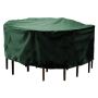 Cabano tuinmeubelhoes voor tafel & stoelen rond 240g/m² Ø 205 x 90 cm