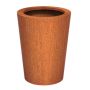 ADEZZ Cortenstaal plantenbak Conic | 60Ø x 80 cm