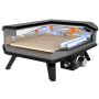Cozze gas pizza oven Ø 42 cm tekening verwarmingsproces