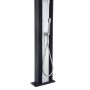 Formidra Buitendouche Dada Curve geborsteld aluminium handdouche