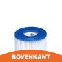 Intex Cartridgefilter (B) los bovenkant