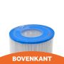 Darlly spa filter SC838 bovenkant
