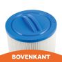 Darlly spafilter bovenkant handvat recht