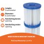 Bestway cartridgefilter type I kenmerken