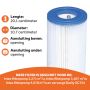 Intex cartridgefilter type A twin pack kenmerken