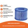 Netspa Bacti-stop spafilter 3-pack voor Vita Premium kenmerken
