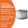 MSpa spa filter 2-pack incl. hoesjes (vanaf 2020) onderhoud