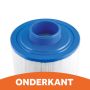 Darlly spafilter onderkant uitwendige schroefdraad fijn 5cm