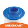 Darlly spafilter onderkant uitwendige schroefdraad 5cm