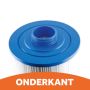 Darlly spafilter onderkant uitwendige schroefdraad grof 5cm