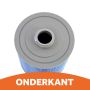 Darlly S serie spafilter onderkant uitwendige schroefdraad grof 3,8cm