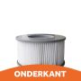 MSpa spa filter 2-pack (vanaf 2020) onderkant