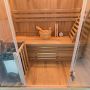 France Sense Finse sauna 150 x 150 x 200 cm bank en saunaset