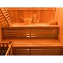 Vapeur ZEN Finse sauna 150 x 150 x 200 cm bank en verlichting