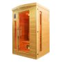 France Apollon infrarood sauna 120 x 123 x 190 cm gedraaid