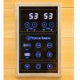 France Apollon infrarood sauna 153 x 128 x 190 cm bedieningspaneel