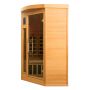 France Apollon infrarood sauna 120 x 120 x 190 cm zijkant