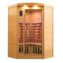France Apollon infrarood sauna 120 x 120 x 190 cm voorkant