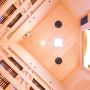 France Apollon infrarood sauna 120 x 120 x 190 cm plafond