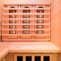 France Apollon infrarood sauna 120 x 120 x 190 cm binnenkant