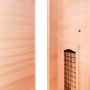 France Apollon infrarood sauna 153 x 128 x 190 cm zijkant binnenkant