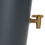Garantia regenton met plantenbak grafiet 220 liter kraantje