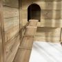 Glorenza kippenhok Toby | 393 x 95 x 124 cm trap 
