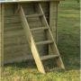 trap Gré Normandië houten zwembad 