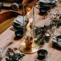 Höfats tafelvuur Spin 120 goud tafel
