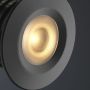 Hamulight LED inbouwspot Pals zwart zijkant