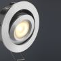 Hamulight LED inbouwspot Toledo gekanteld