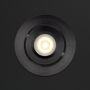 Hamulight LED inbouwspot Toledo zwart licht