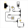 Hamulight kabelverbinder T 230V gebruik