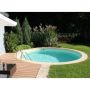 Happy Pool metalen zwembad Ø 300 cm x 120 cm ingegraven