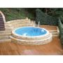 Happy Pool metalen zwembad Ø 300 cm x 120 cm ingegraven