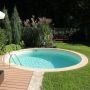 Happy Pool metalen zwembad Ø 300cm x 150cm ingegraven