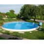 Happy Pool metalen zwembad Ø 800cm x 150cm ingegraven