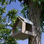 Heeej The Barn wand vogelvoederhuisje zand & wit sfeerbeeld