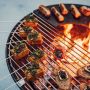 Höfats bowl vuurschaal & BBQ met hoog standaard 70 cm bovenkant ingezoomd