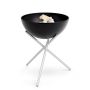 Höfats bowl vuurschaal & BBQ met hoog standaard 70 cm hout