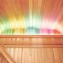 Holl’s Gaïa Nova buitensauna 7-kleuren LED