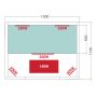 Holl’s PureWave 2 infrarood sauna afmetingen en stralers