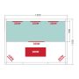 Holl’s PureWave 3 infrarood sauna afmetingen