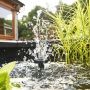 Hozelock Outdoor Aquarium terrasvijver voorbeeld met fontijn