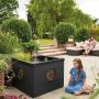 Hozelock Outdoor Aquarium terrasvijver voorbeeld in tuin